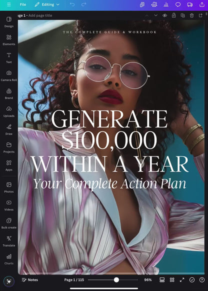 Generate $100k This Year Action Plan